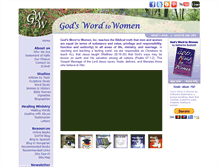 Tablet Screenshot of godswordtowomen.org
